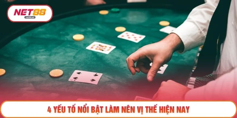 Game bài Net88 3 4 yếu tố nổi bật làm nên vị thế hiện nay